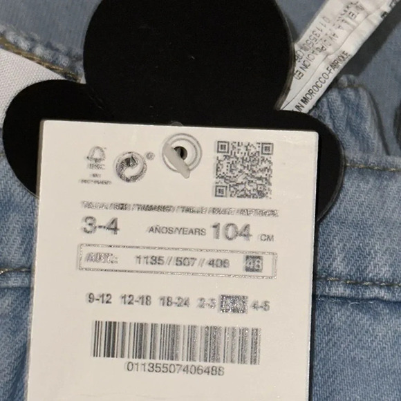 ZARA Kids | Light Blue | MINNIE MOUSE © DISNEY JEANS - Picture 7 of 7